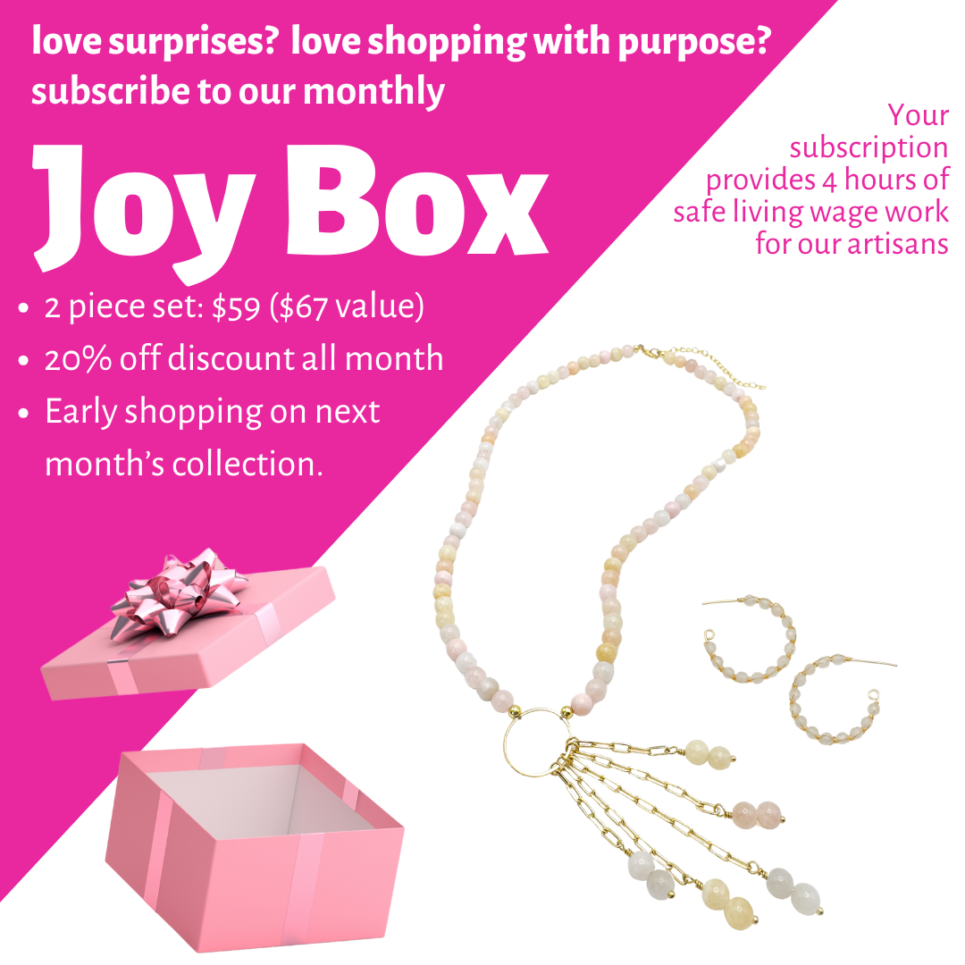 Joy Box Necklace & Earring Set