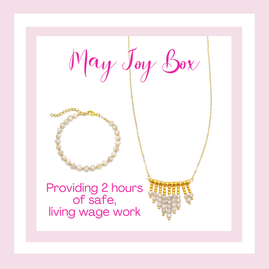Joy Box Necklace & Bracelet Set