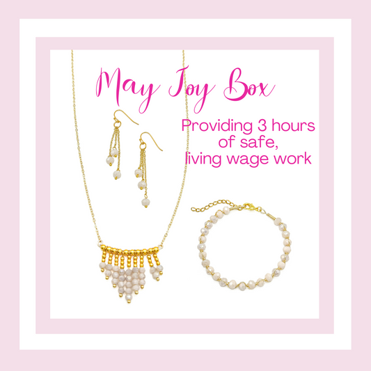 Joy Box Necklace, Earring & Bracelet Set