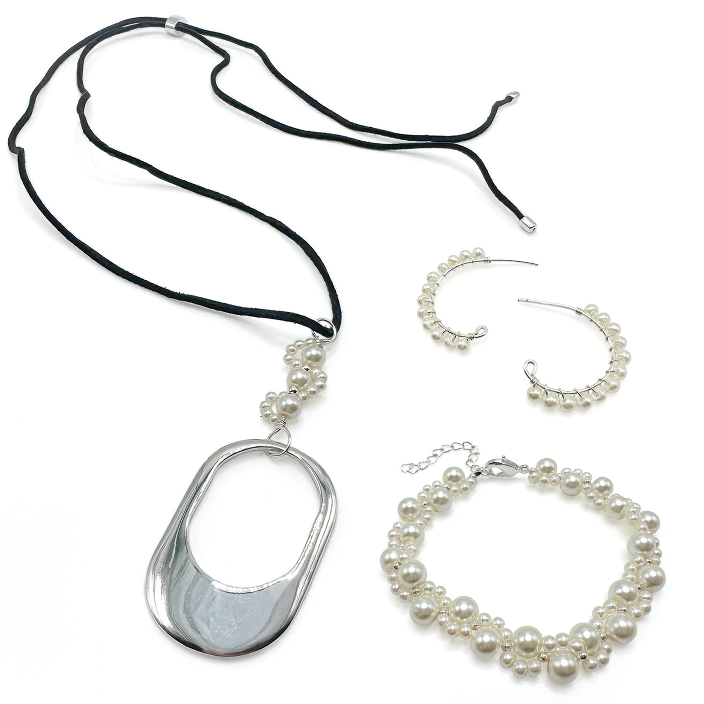 Joy Box Necklace, Earring & Bracelet Set