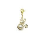 Cat gold charm