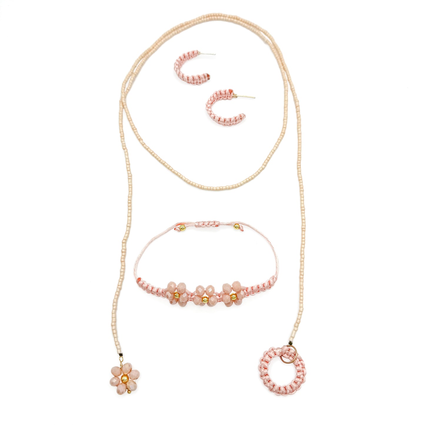 Peach Blossom necklace