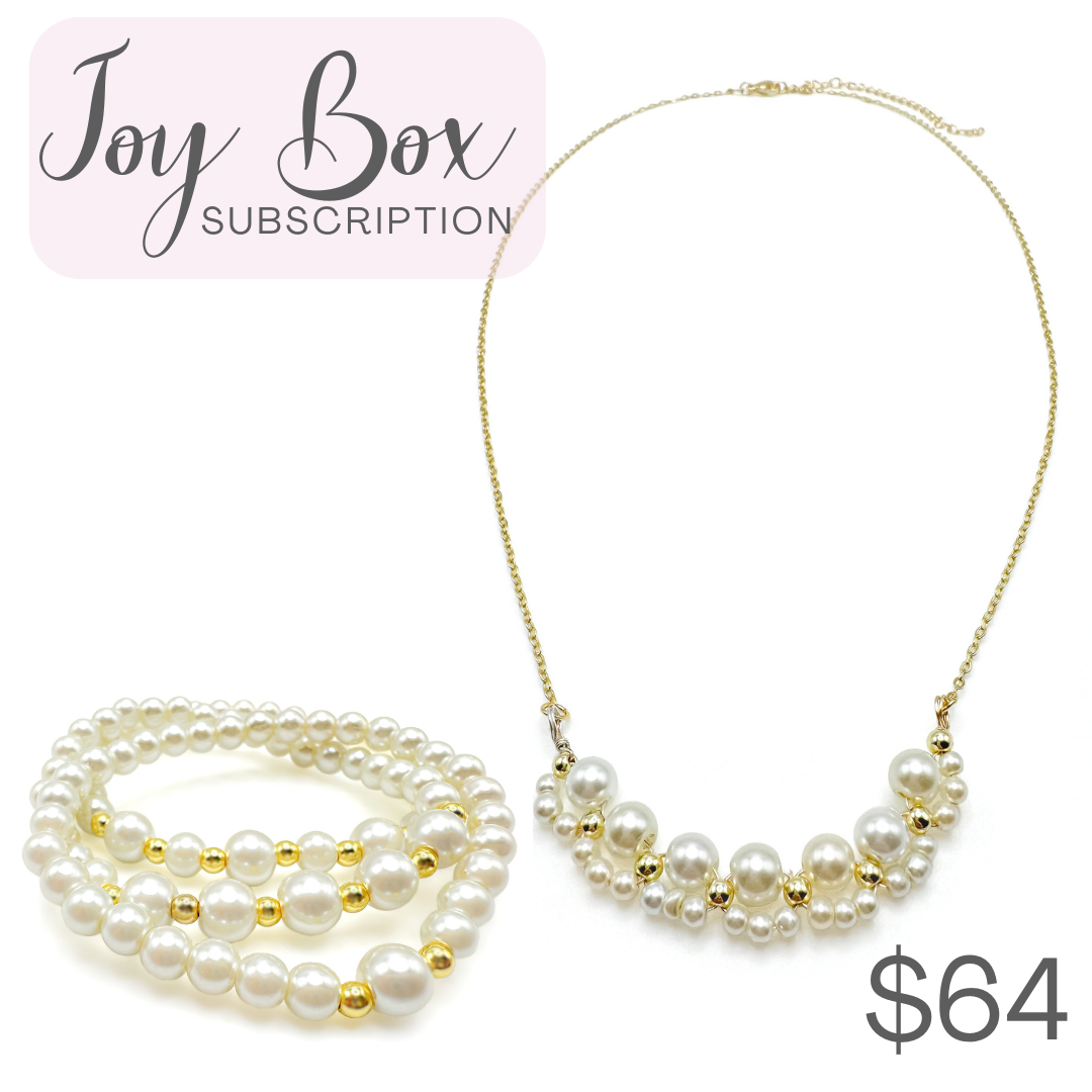 Joy Box Necklace & Bracelet Set