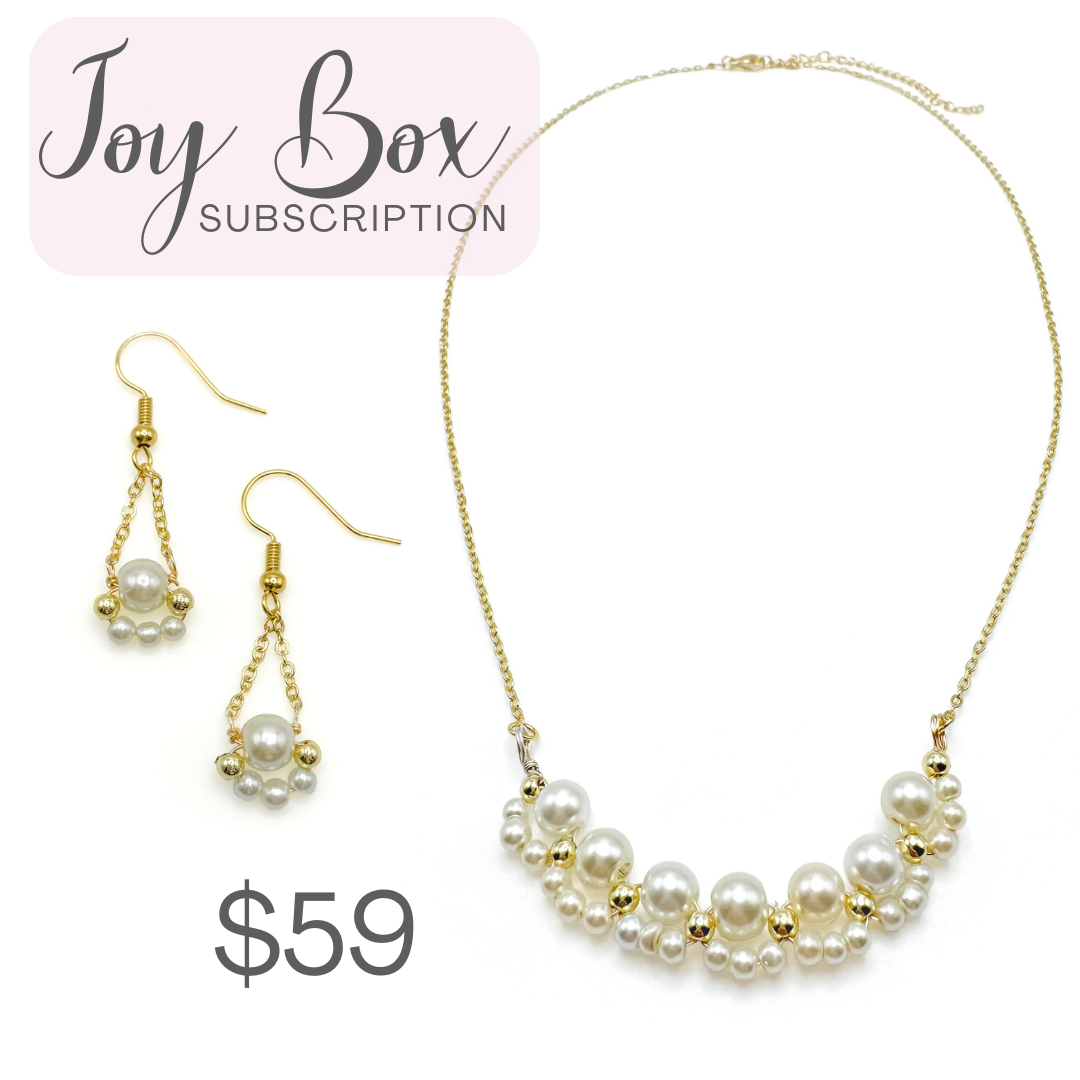 Joy Box Necklace & Earring Set