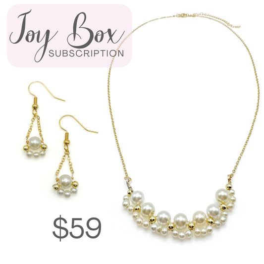 Joy Box Necklace & Earring Set