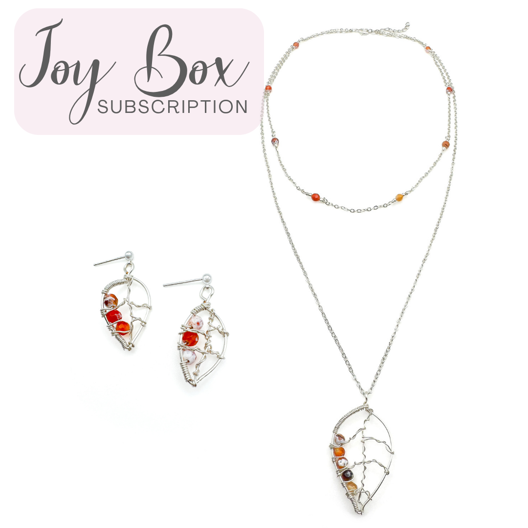 Joy Box Necklace & Earring Set