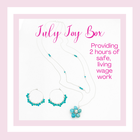 Joy Box Necklace & Earring Set
