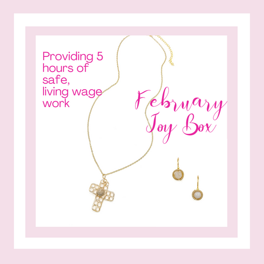 Joy Box Necklace & Earring Set