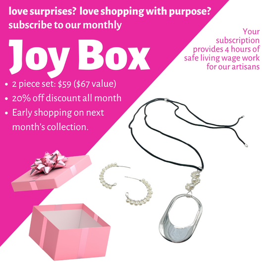 Joy Box Necklace & Earring Set