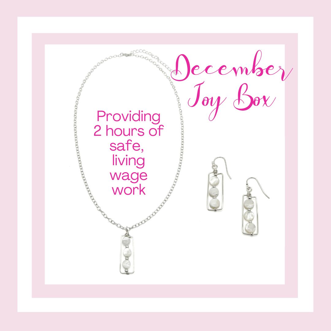 Joy Box Necklace & Earring Set