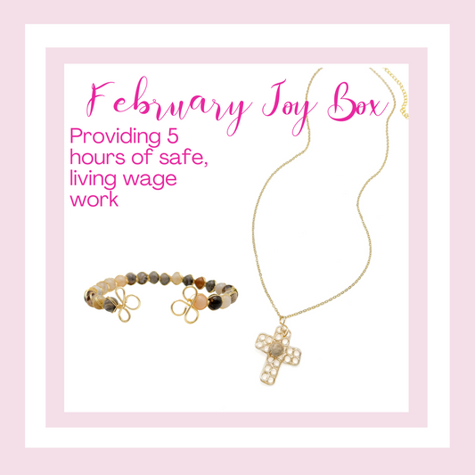 Joy Box Necklace & Bracelet Set