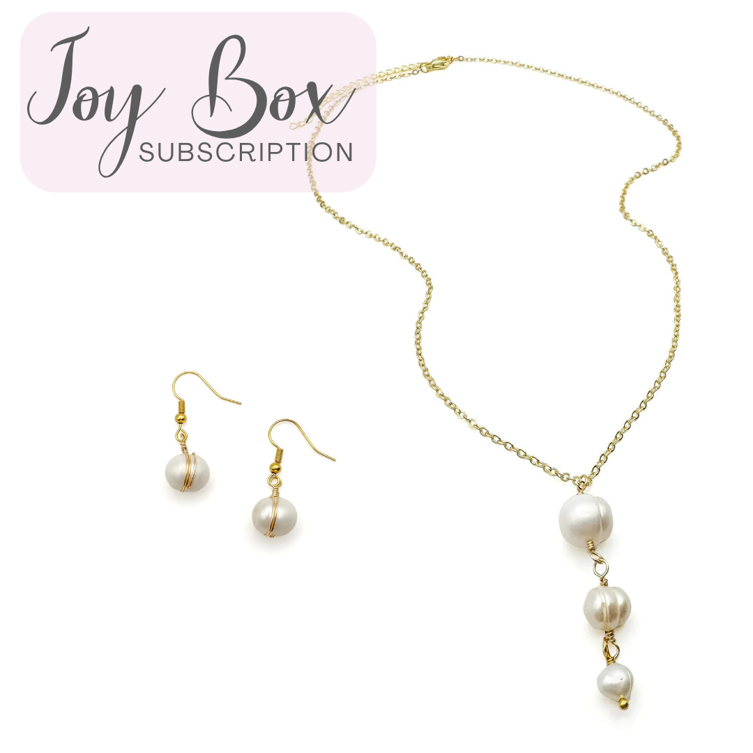 Joy Box Necklace & Earring Set