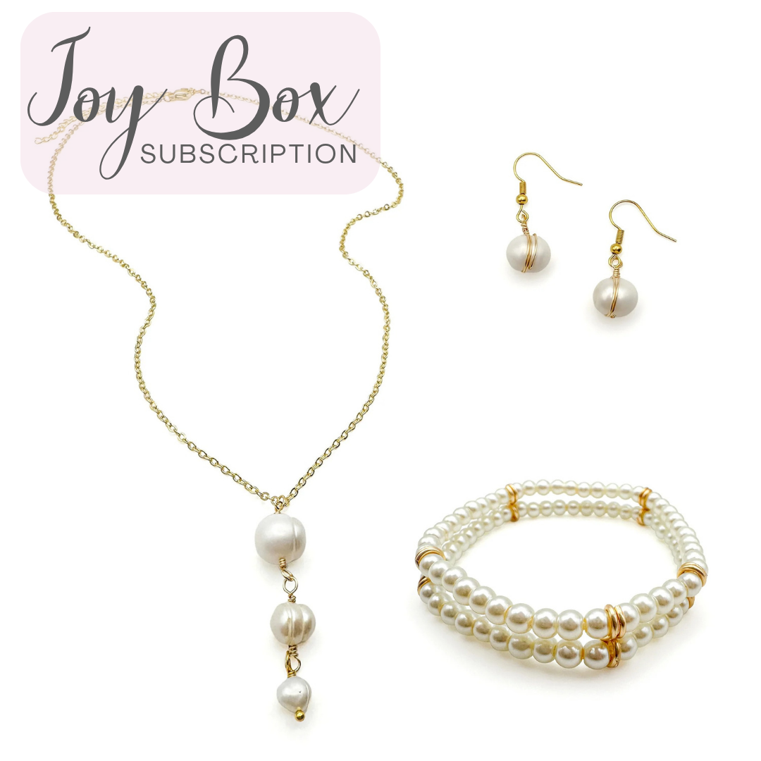 Joy Box Necklace, Earring & Bracelet Set