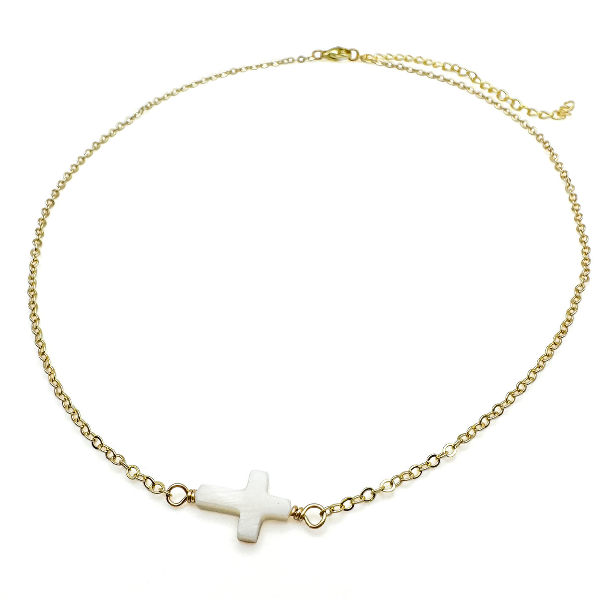 Charity gold necklace