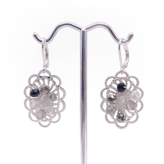 Dianthus earrings