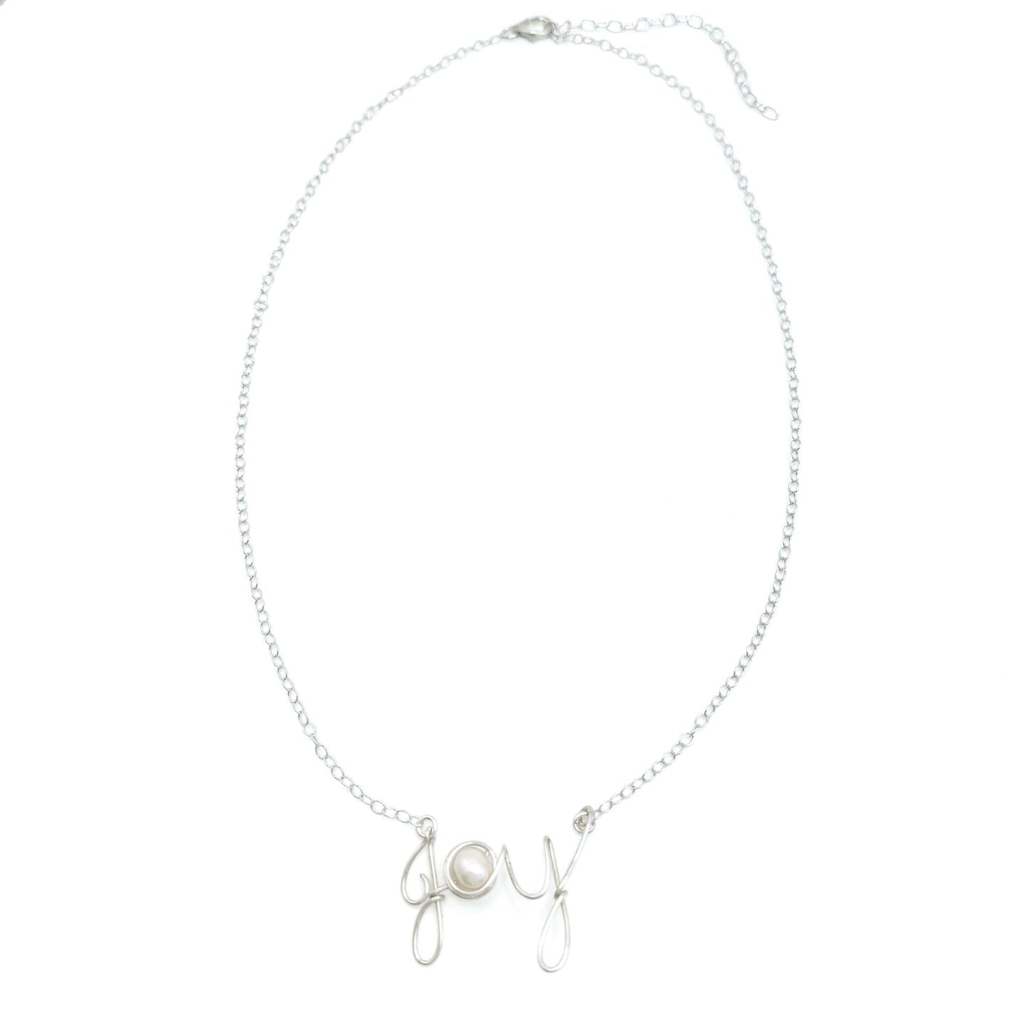 Joy sterling silver necklace