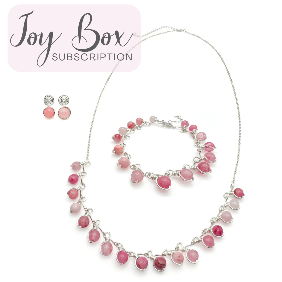 Joy Box Necklace, Earring & Bracelet Set