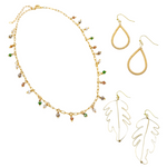 Fall multicolor gold jewelry