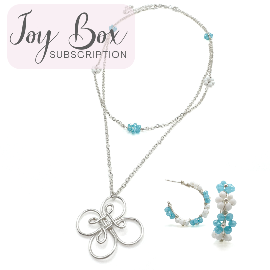 Joy Box Necklace & Earring Set