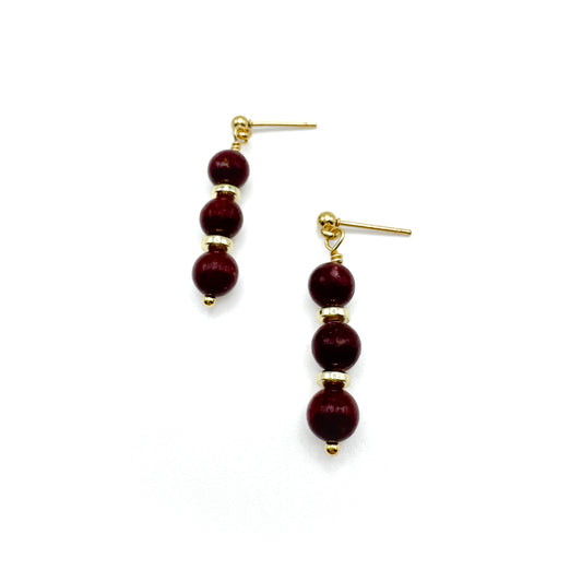 Mocha earrings