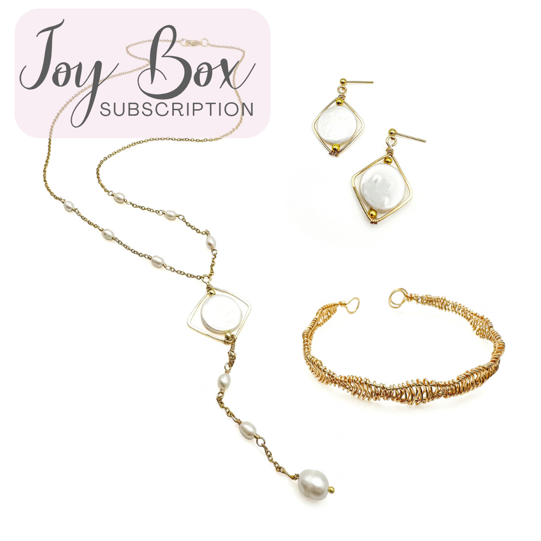 Joy Box Necklace, Earring & Bracelet Set