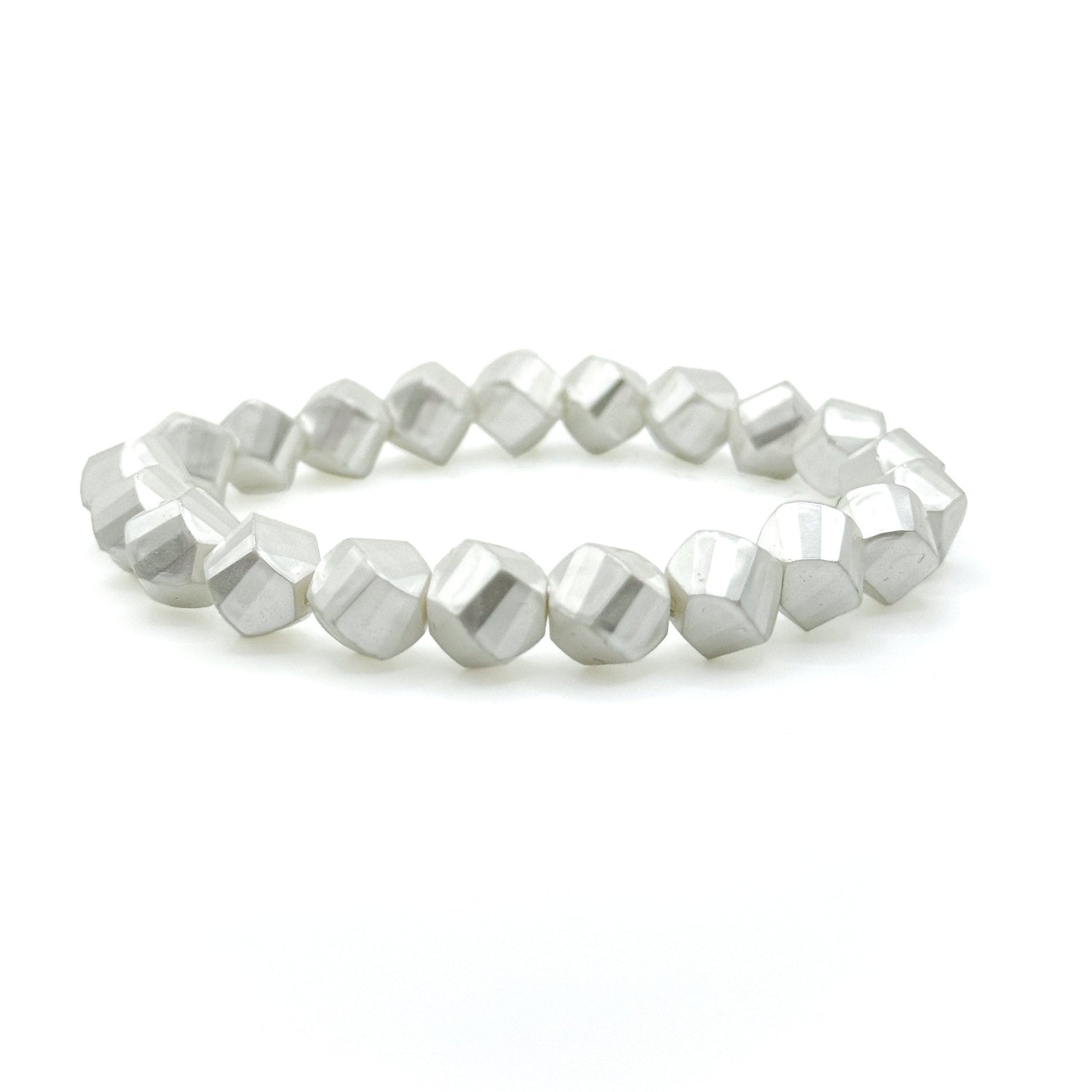 Mother of pearl stretch bracelet