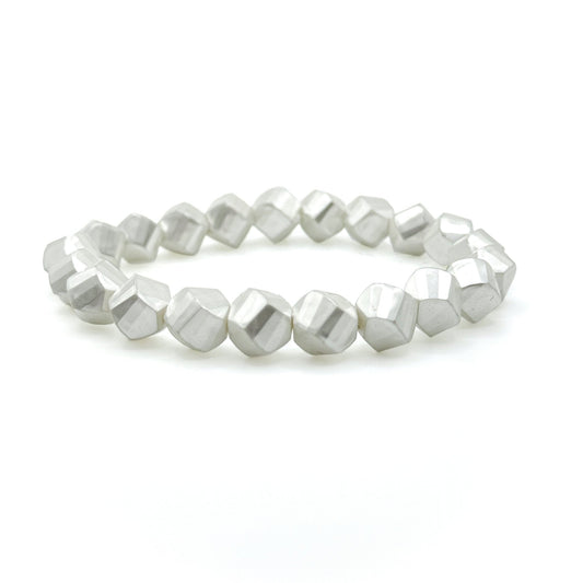 Mother of pearl stretch bracelet