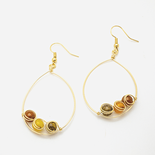 Bonfire earrings